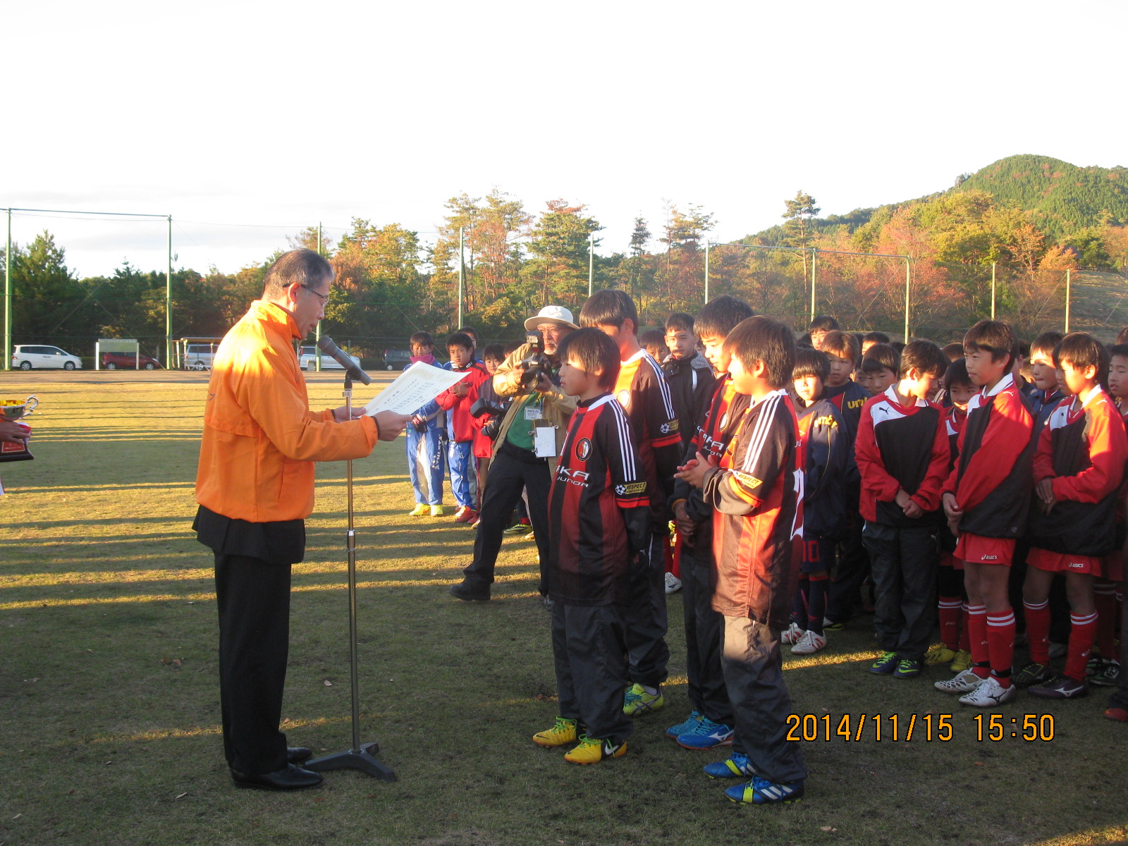 第6回常陸太田ライオンズカップ少年サッカー大会