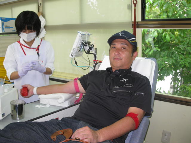 第50期 第一回献血会