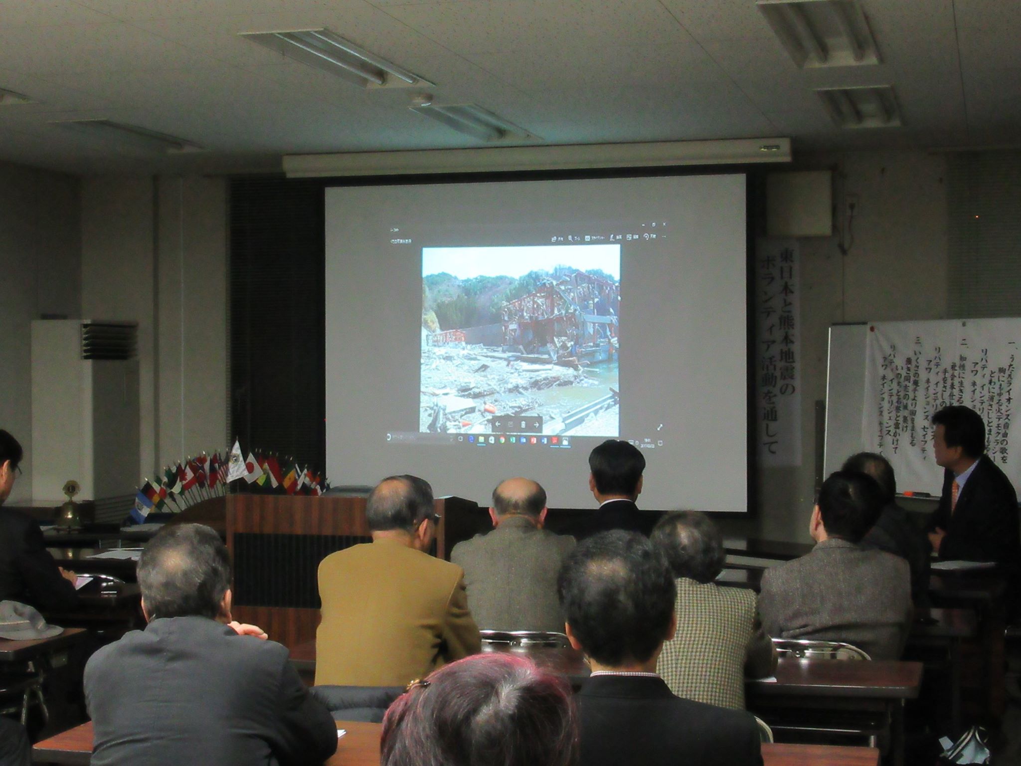 第51期 3月第二例会「東日本と熊本地震のボランティア活動を通して」